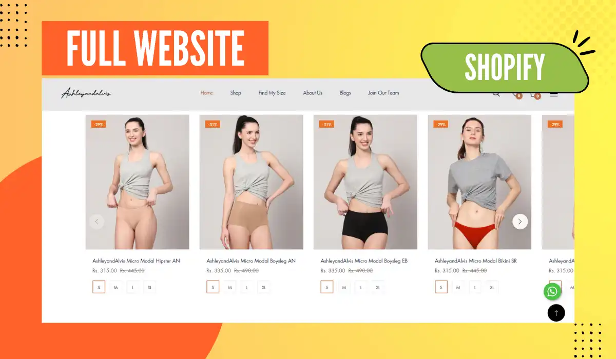 Ashley & Alvis - Shopify