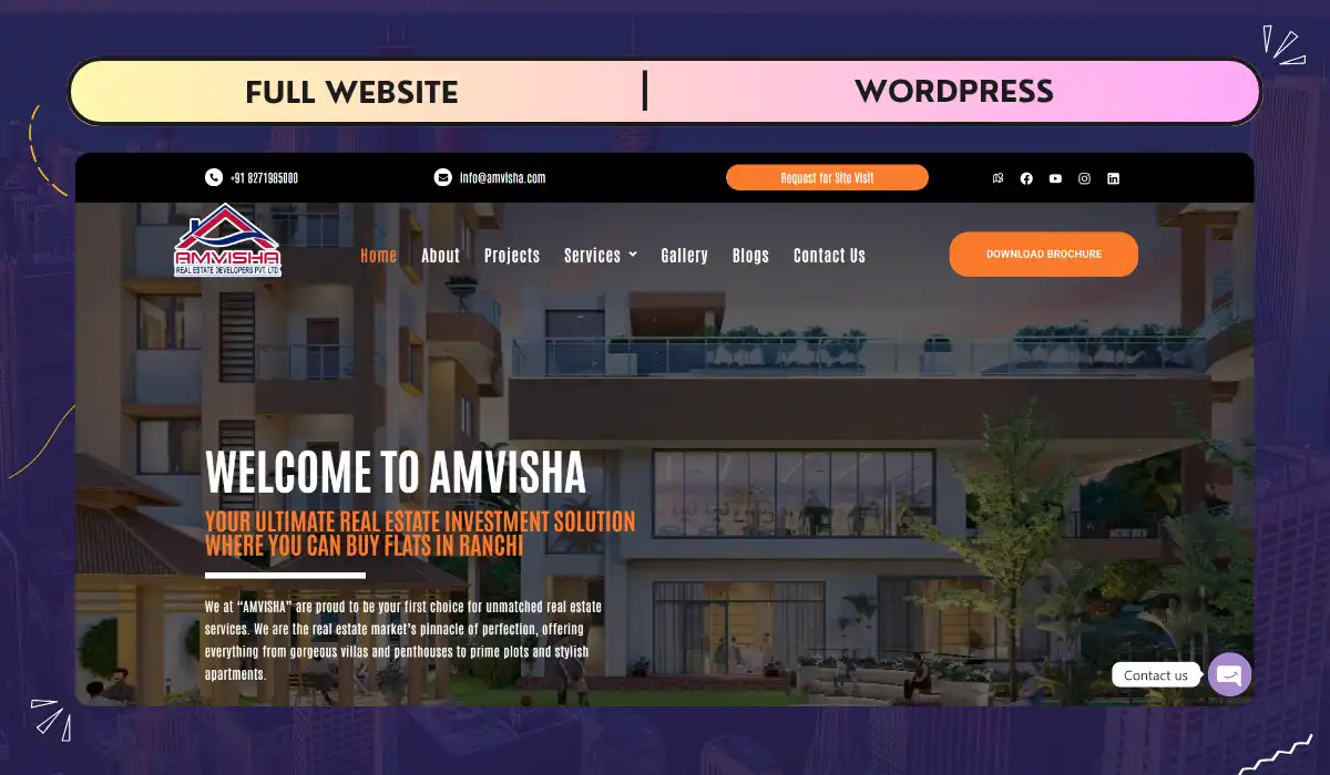 Amvisha - WordPress